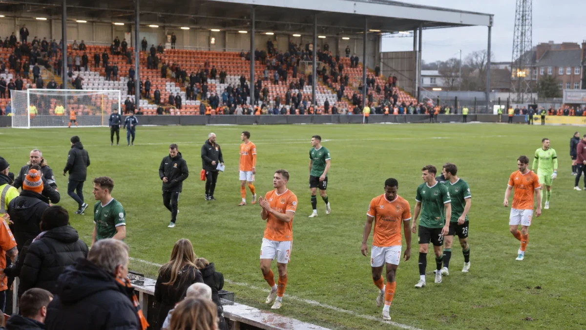 Plymouth Argyle voitti Blackpoolin luvuin 2-4 League Onessa