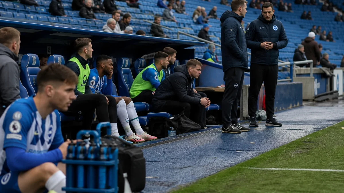 Hürzeler nosti Emeryn esikuvaksi ennen Brightonin ja Aston Villan kohtaamista